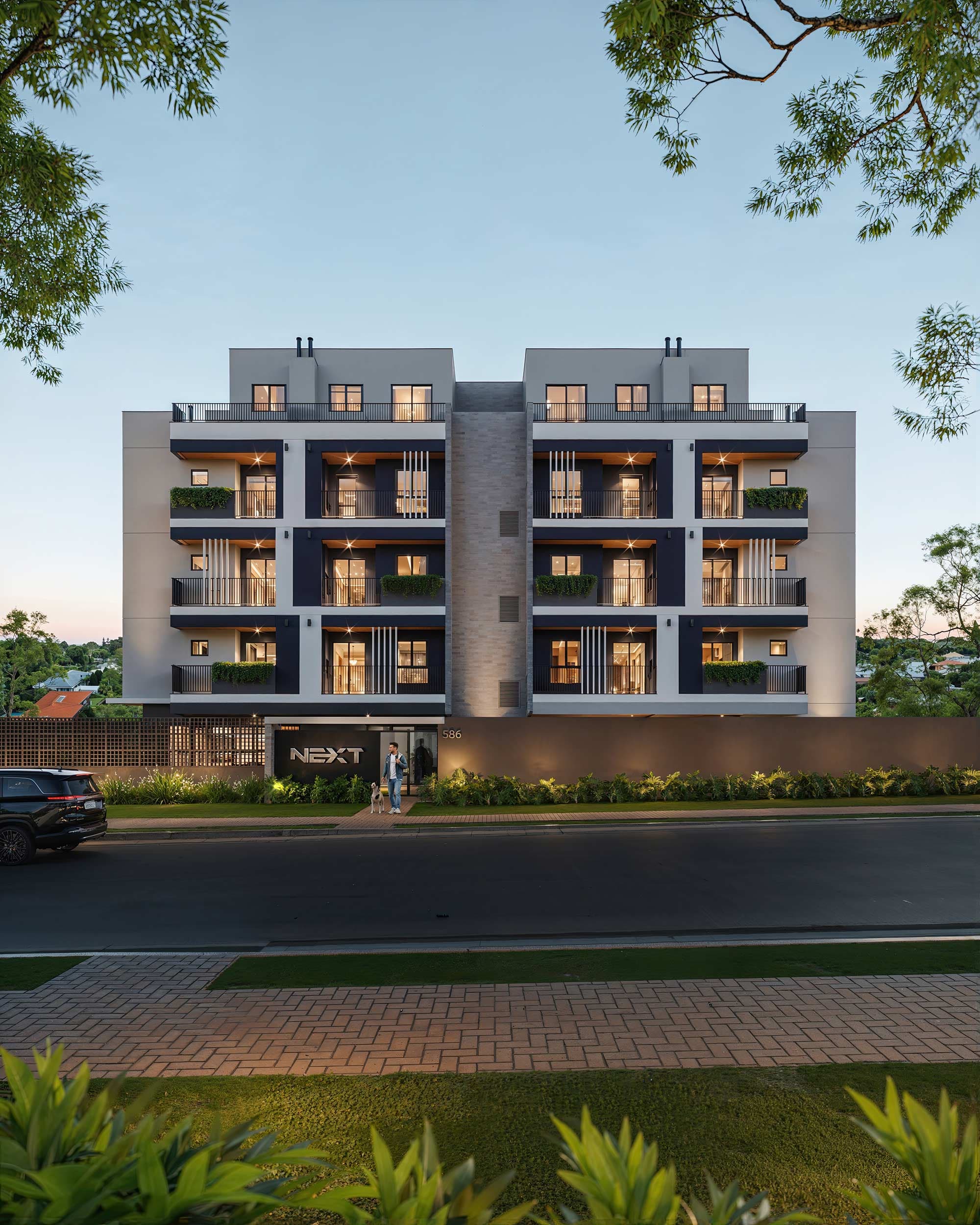 Apartamento no Portão com 1 quarto, Garden e lazer completo